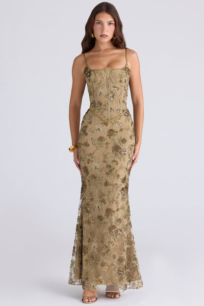 Emilia Corset Maxi Dress
