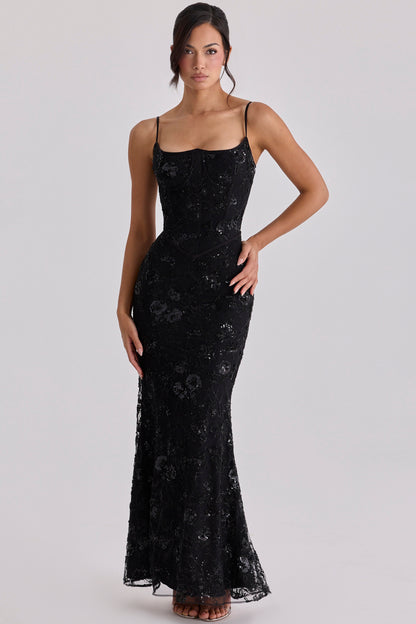 Emilia Corset Maxi Dress