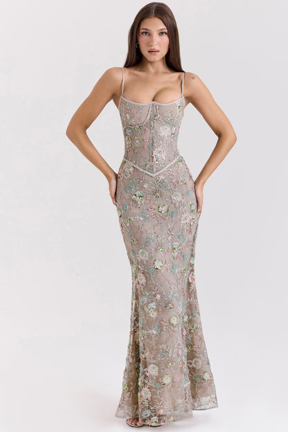 Emilia Corset Maxi Dress
