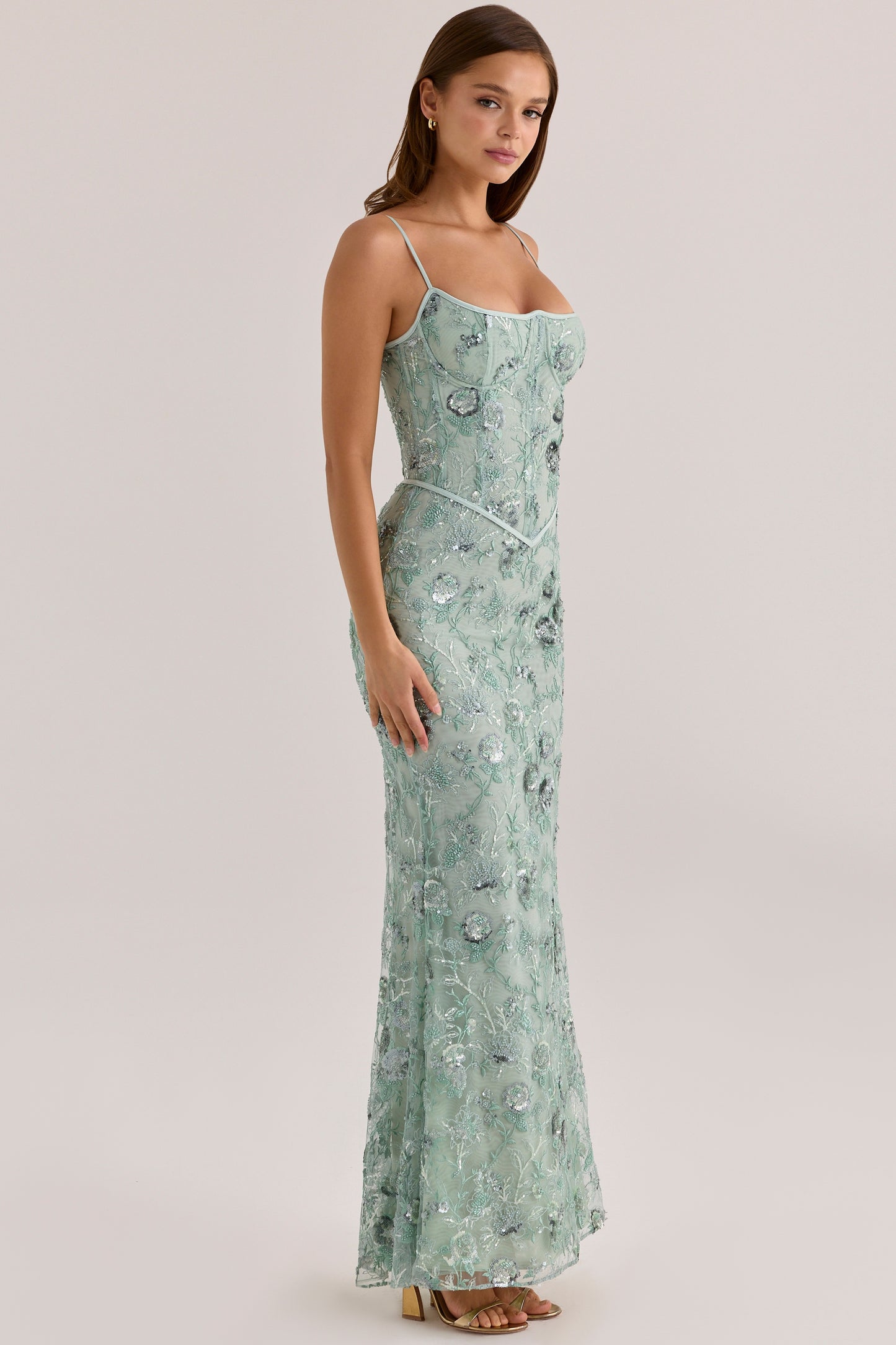 Emilia Corset Maxi Dress
