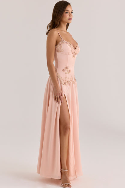 Larissa Hand Beaded Maxi Dress