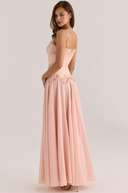 Larissa Hand Beaded Maxi Dress