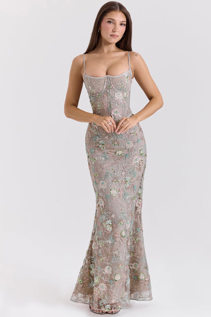 Emilia Corset Maxi Dress